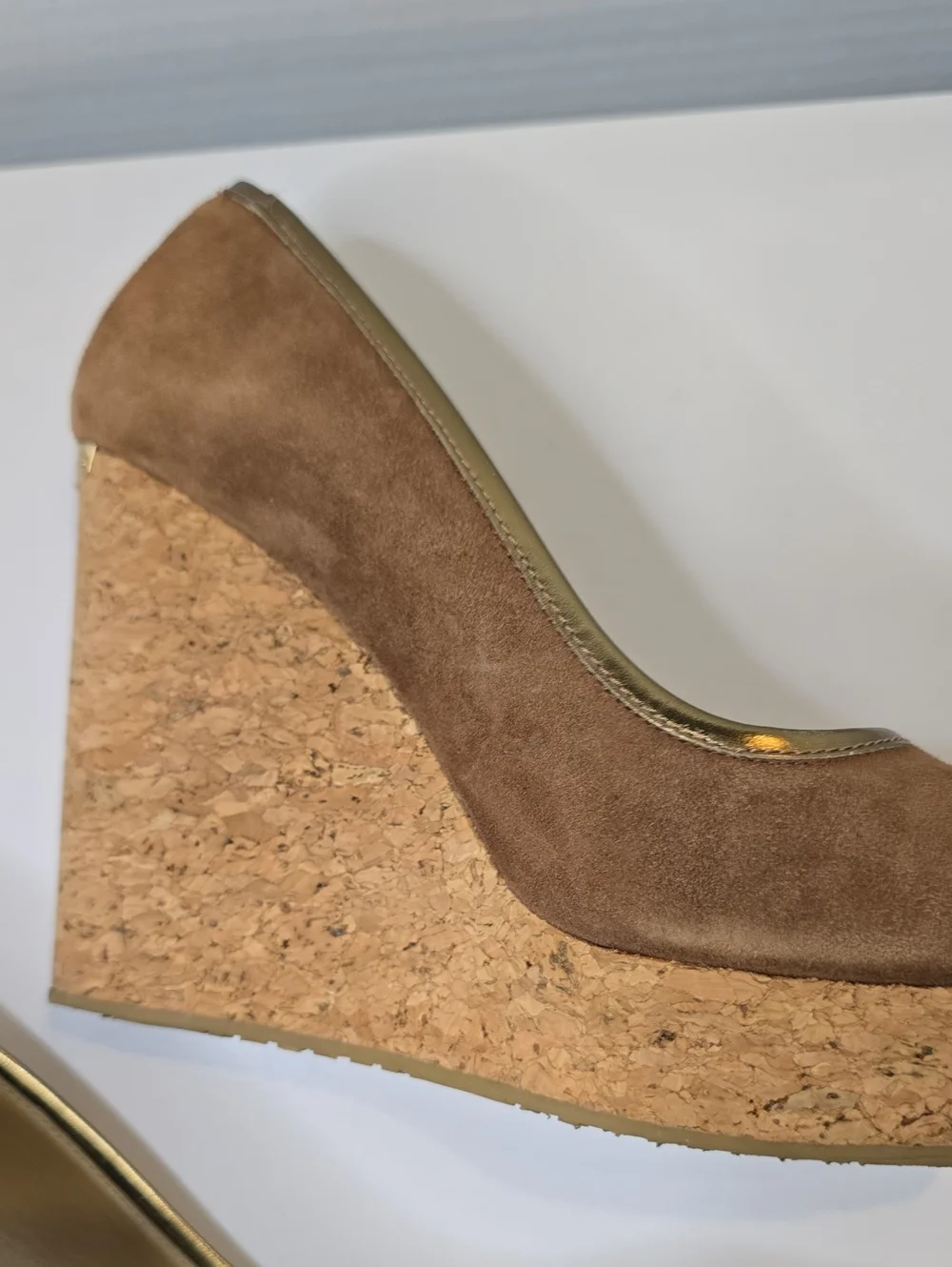 Jimmy Choo Papina Cork Wedges Size 38 - Picture 7 of 8